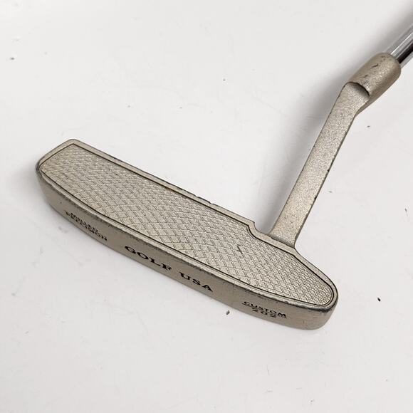 GOLF USA Milled Precision Custom 202 Blade Putter 35.5" RH Steel Shaft Good Grip - Picture 2 of 16